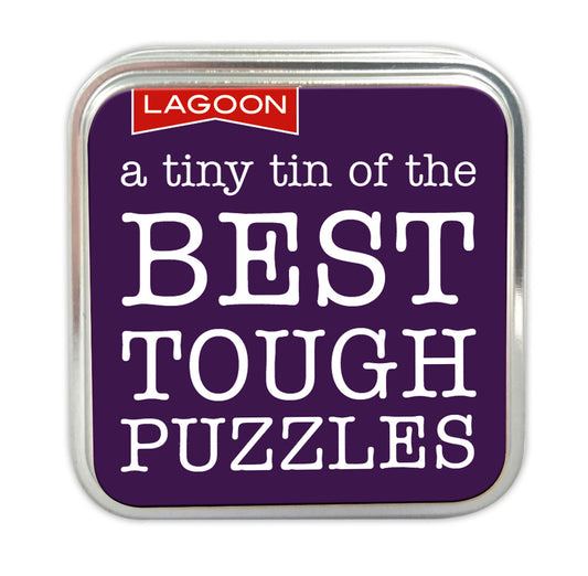 A Tiny Tin of Games - Pocket / Travel / Party Games - Best Tough Puzzles