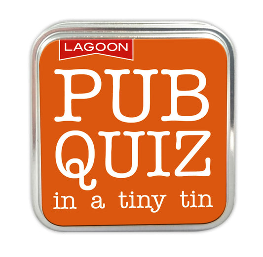 A Tiny Tin of Games - Pocket / Travel / Party Games - Pub Quiz