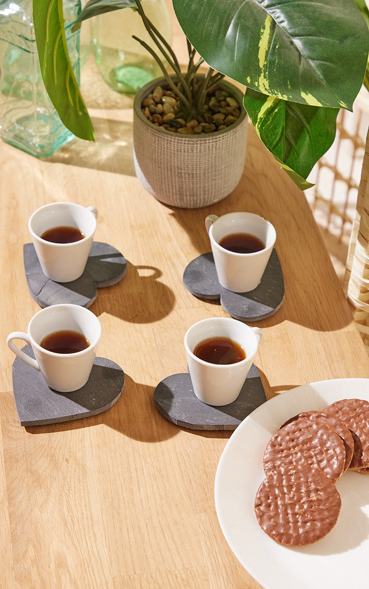 Set of 4 Espresso Cup and Coaster Set