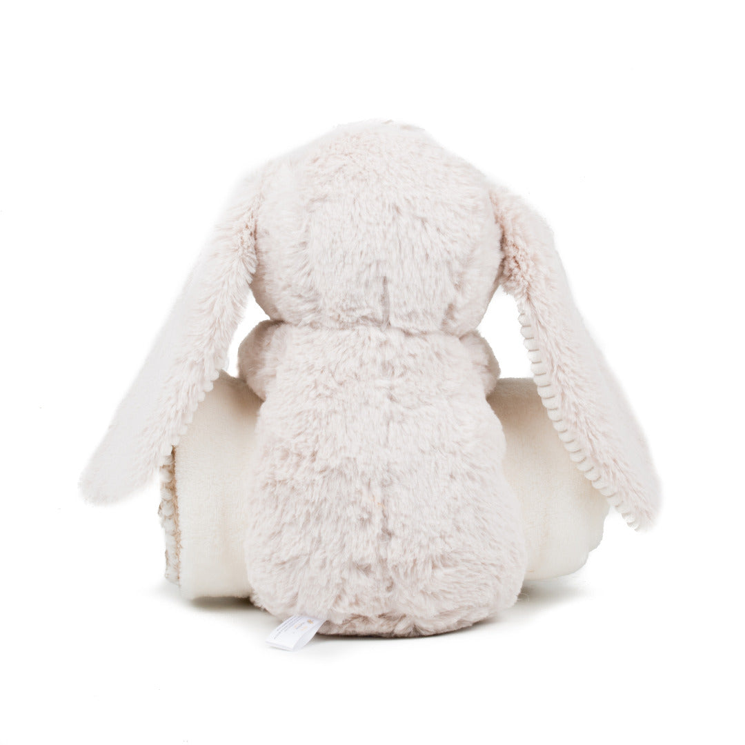 My First Year Multi Aperture Photo Frame + Plush Rabbit with Blanket Gift Set