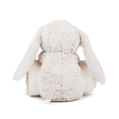 My First Year Multi Aperture Photo Frame + Plush Rabbit with Blanket Gift Set