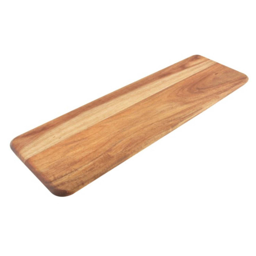 Acacia Wood Display Platter Raised Serving Board With Feet - Cheese Charcuterie