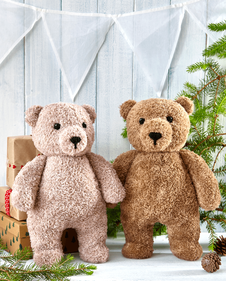 King Cole Pattern Book - Christmas Knits Book 9 - Teddy Bear Costumes