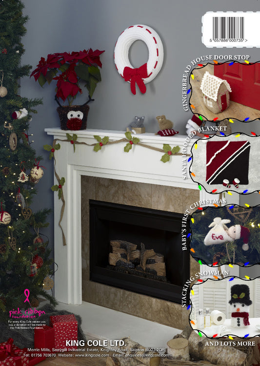 King Cole Christmas Knits Pattern Book 6