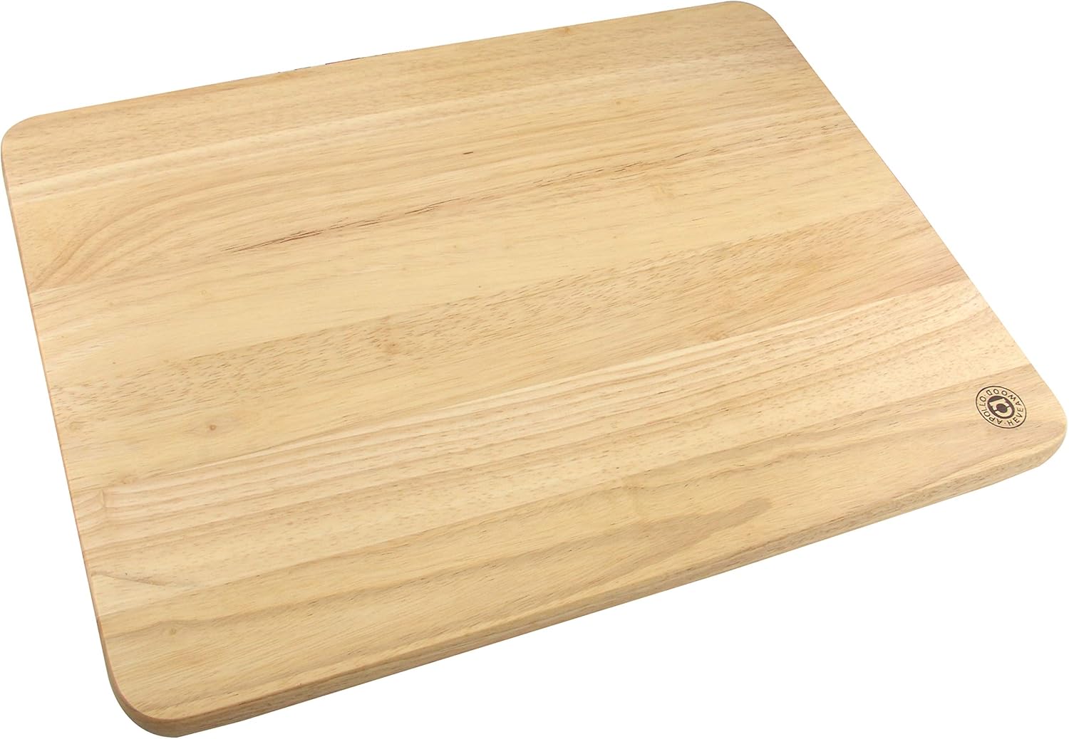 Rubberwood Pastry Board, XXL Chopping Board for Kitchen, Size: 45x35cm