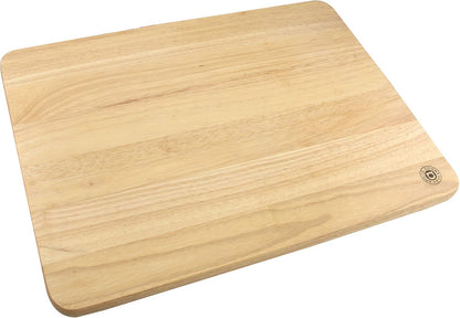 Rubberwood Pastry Board, XXL Chopping Board for Kitchen, Size: 45x35cm