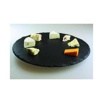 Slate Lazy Susan Serving Platter Board