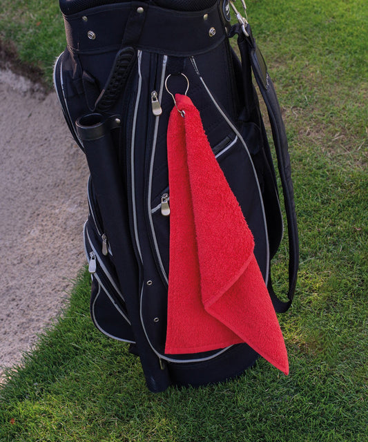 Luxury Cotton Golf Towel - Choice of Colours