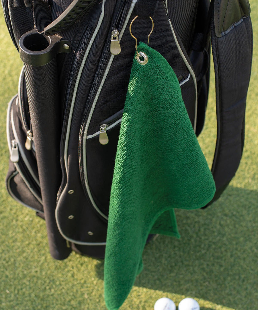 Luxury Cotton Golf Towel - Choice of Colours