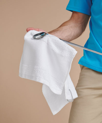 Large Heavyweight Cotton Golf Towel - Choice of Colours