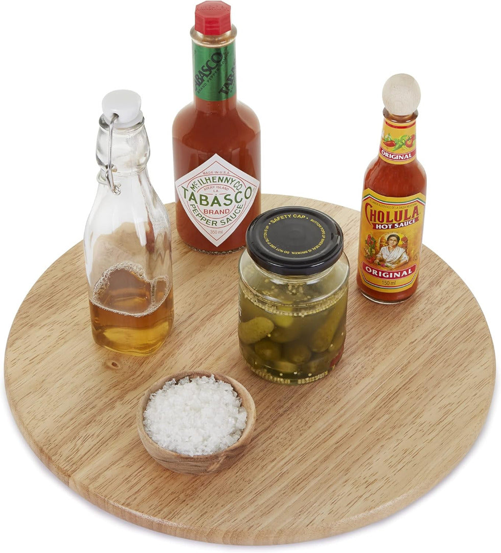 Rubberwood Lazy Susan