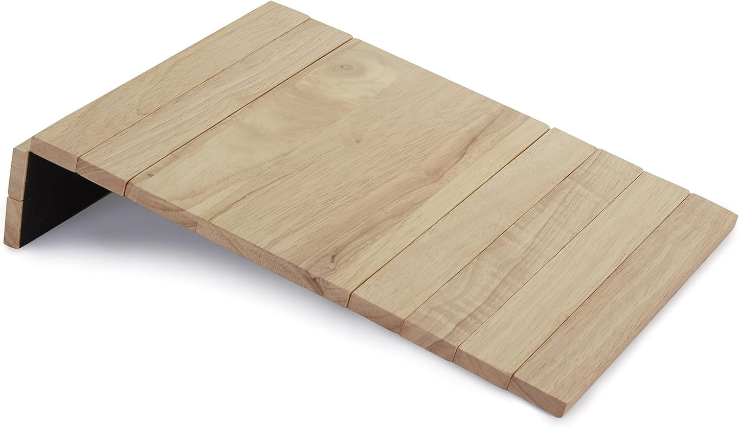 Hevea Wood Flexible Sofa Tray