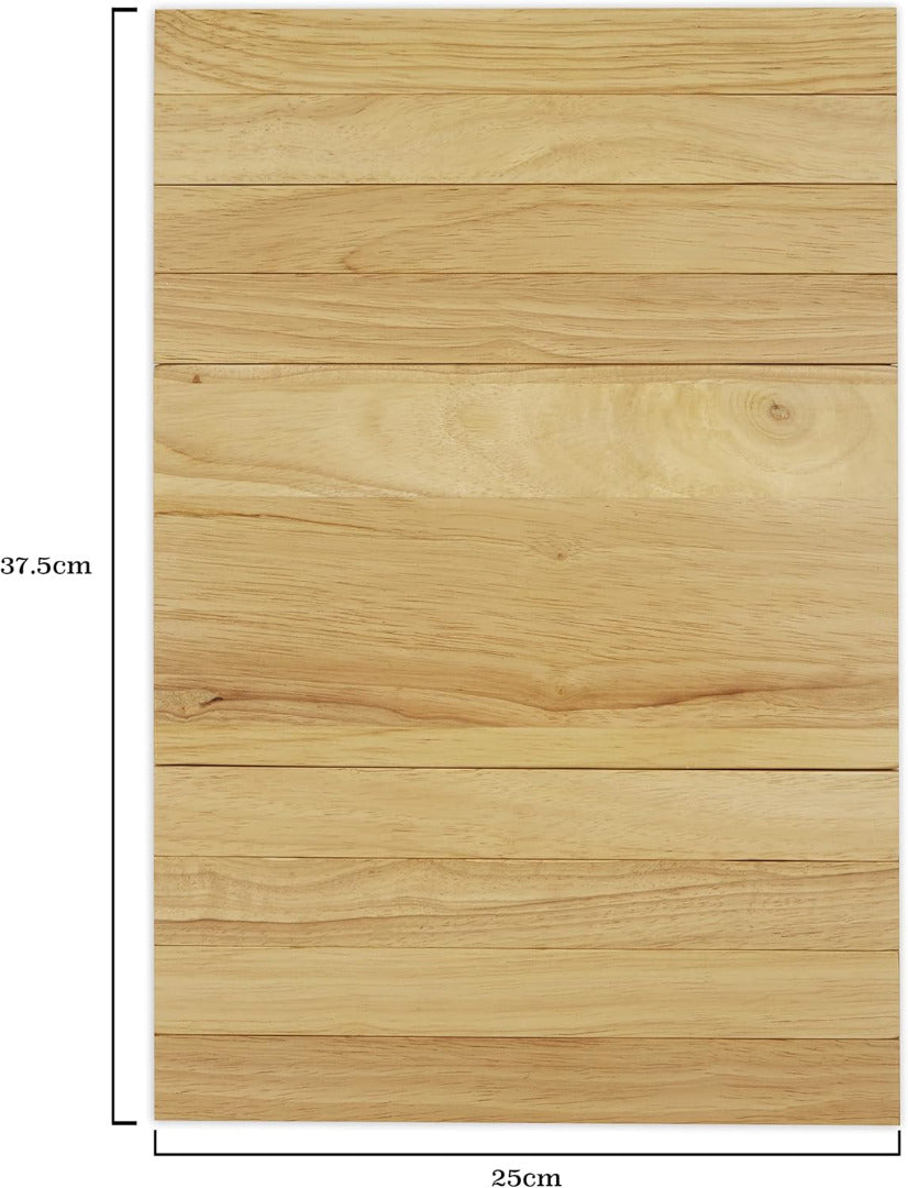 Hevea Wood Flexible Sofa Tray