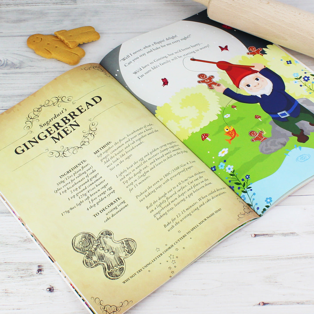 Personalised Fairy Baking Adventure Book & Baking Set