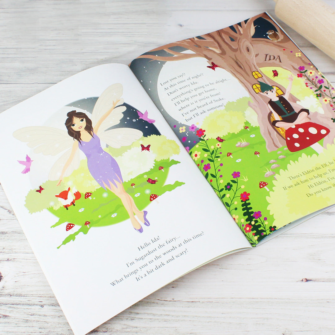Personalised Fairy Baking Adventure Book & Baking Set