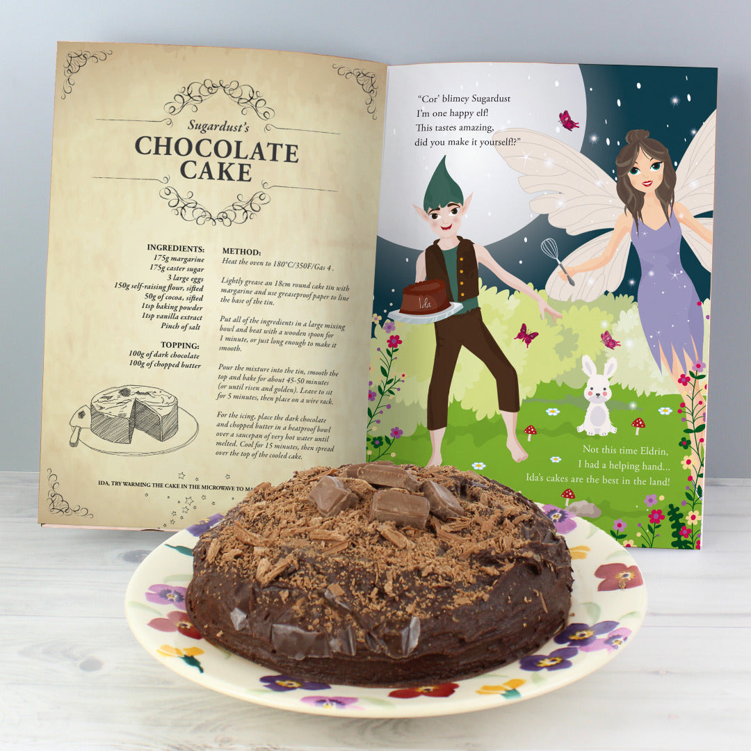 Personalised Fairy Baking Adventure Book & Baking Set