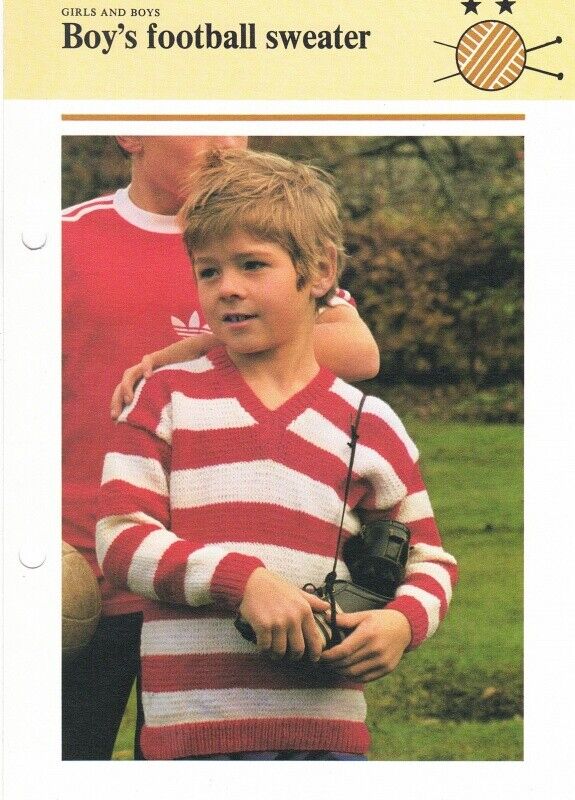 Vintage Hamlyn Knitting Patterns for Boys