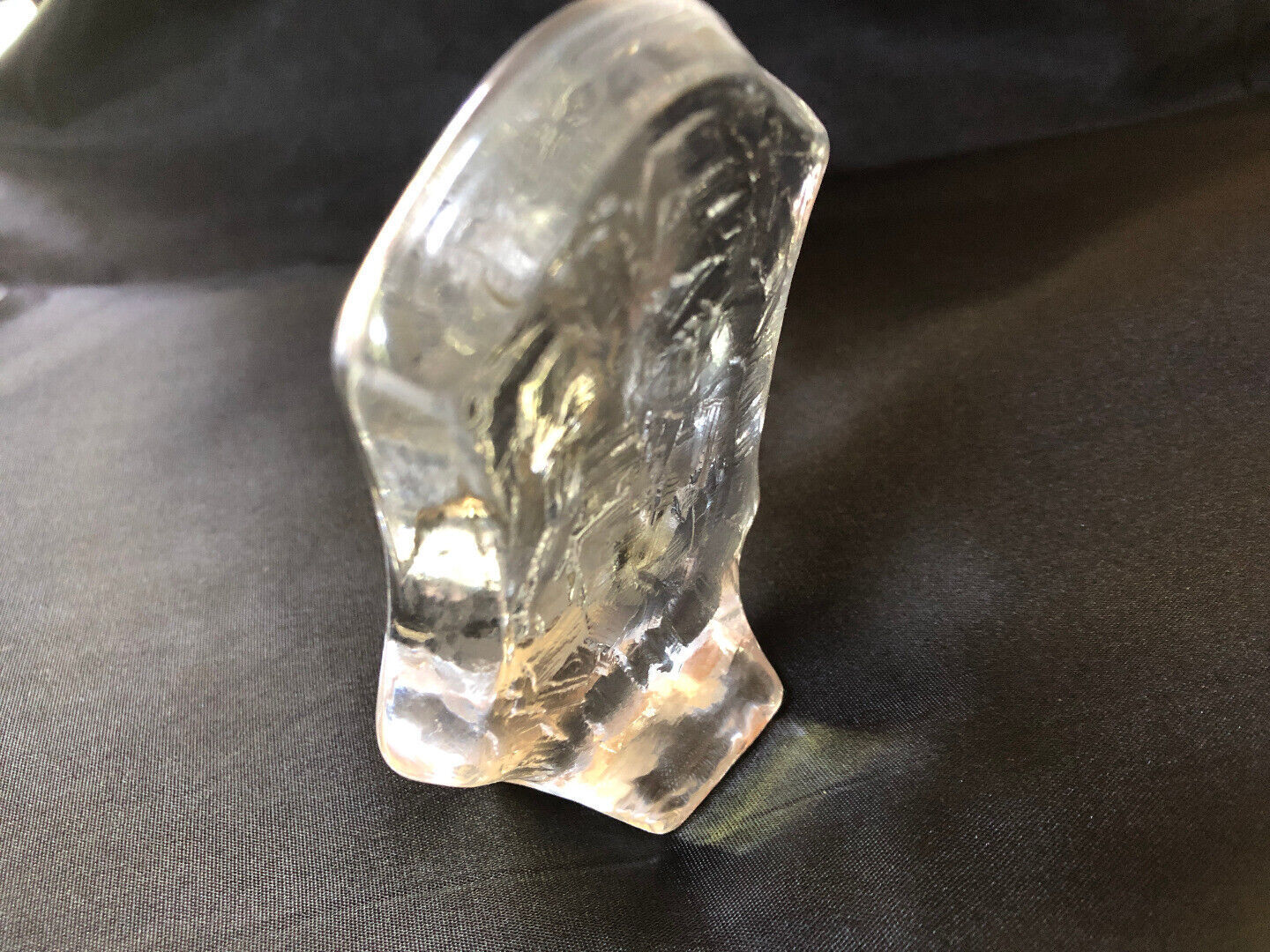 Glass Plaque with Silver Inset - Holy Communion, Praying Boy