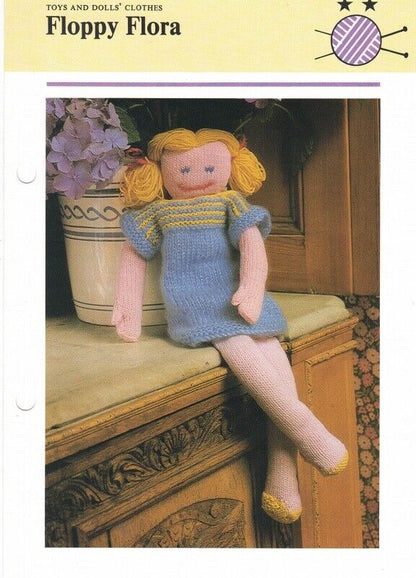 Vintage Hamlyn Knitting Patterns - Toys & Dolls Clothes