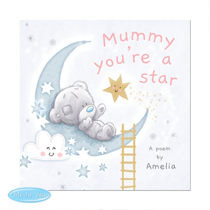 Personalised Tiny Tatty Teddy 'Mummy You're A Star' Poem Book