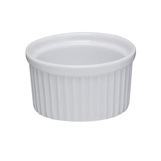 White Ceramic Ramekins, 9cm