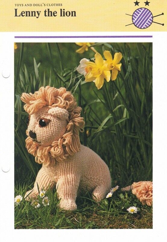 Vintage Hamlyn Knitting Patterns - Toys & Dolls Clothes