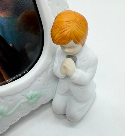 My First Holy Communion Porcelain Photo Frame - Boy