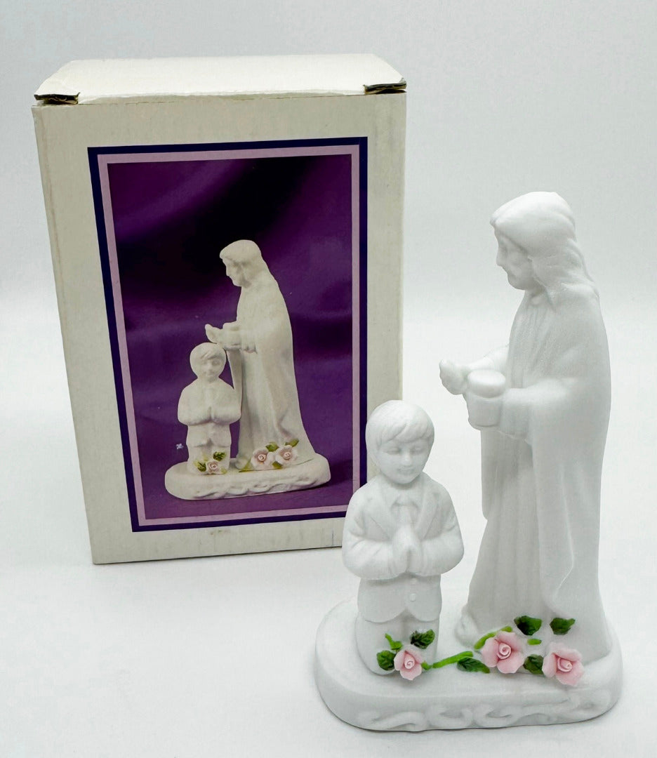 Porcelain Communion Figurine