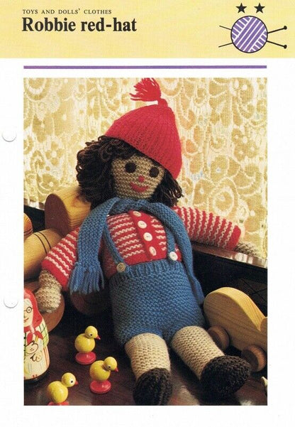 Vintage Hamlyn Knitting Patterns - Toys & Dolls Clothes