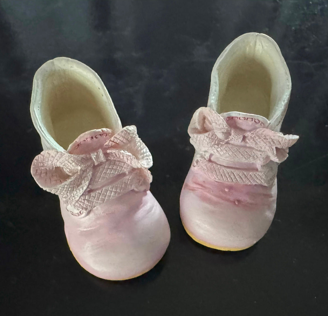 Pitter Patter Ceramic Baby Shoes Ornament