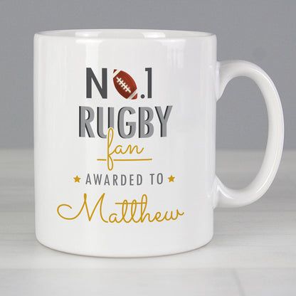 Personalised No.1 'Sports' Fan Mug - Choice of Sports