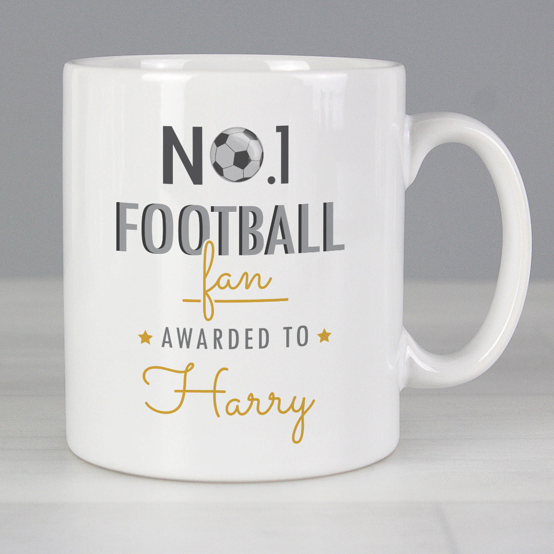 Personalised No.1 'Sports' Fan Mug - Choice of Sports