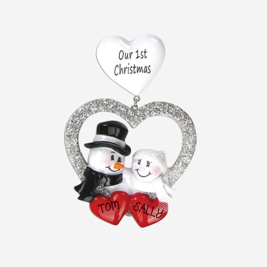 Our 1st Christmas Mrs & Mrs Hanging Christmas Wedding Decoration