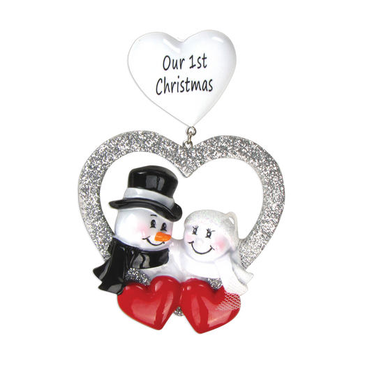 Our 1st Christmas Mrs & Mrs Hanging Christmas Wedding Decoration