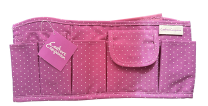 Crafters Companion Purple Polka Dot Desk Storage