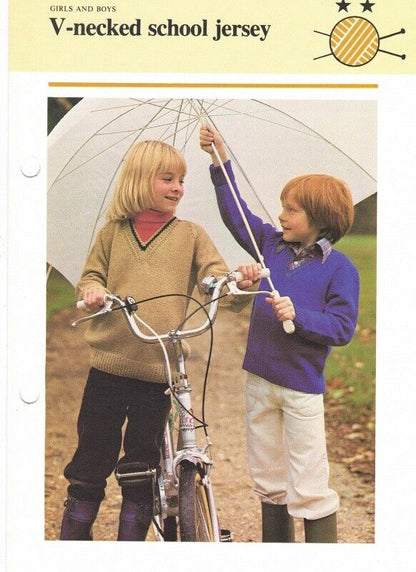 Vintage Hamlyn Knitting Patterns for Girls & Boys