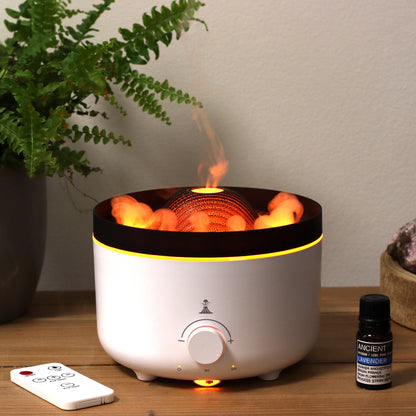 Large Volcano Effect Aroma Diffuser - Two Colours - 560ml