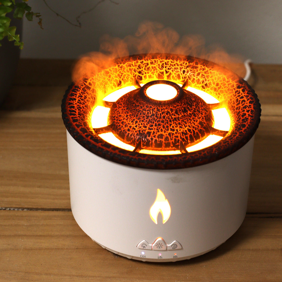 Medium Volcano Effect Aroma Diffuser - Two Colours - 360ml
