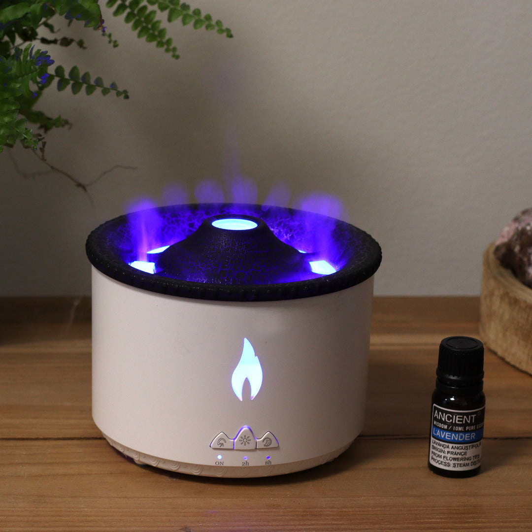 Medium Volcano Effect Aroma Diffuser - Two Colours - 360ml