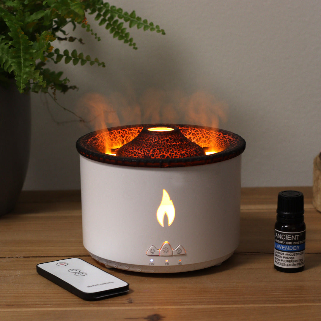 Medium Volcano Effect Aroma Diffuser - Two Colours - 360ml