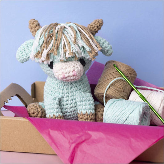 Highland Cow Amigurumi Craft Kit