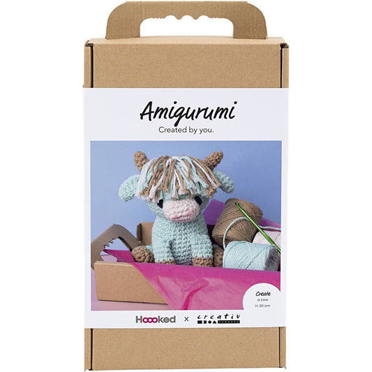 Highland Cow Amigurumi Craft Kit