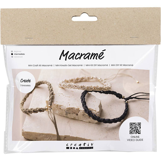 Macrame Bracelets Mini Craft Kit