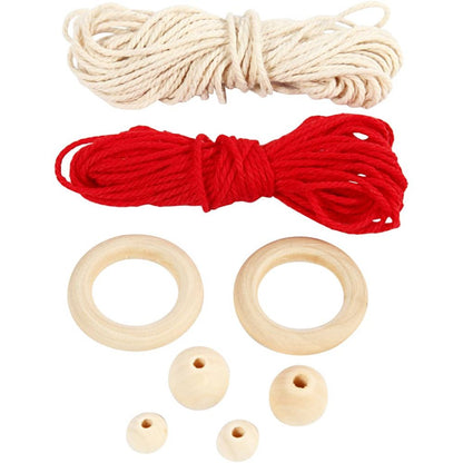 Macrame Christmas Elf Decoration Craft Kit