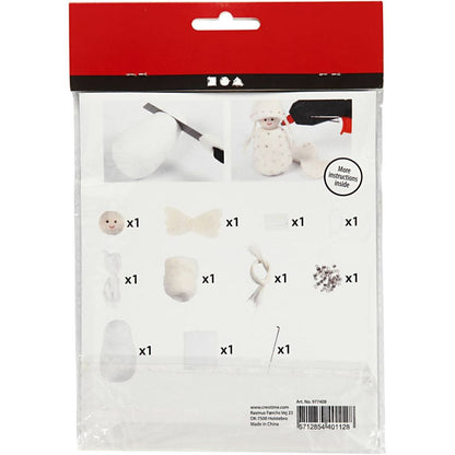 Needle-Felt Christmas Angel Decoration Craft Kit
