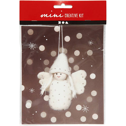 Needle-Felt Christmas Angel Decoration Craft Kit