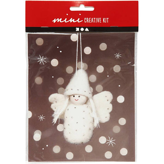 Needle-Felt Christmas Angel Decoration Craft Kit