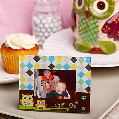 Adorable Owl Design Picture Frame