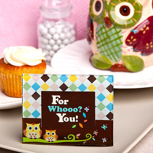 Adorable Owl Design Picture Frame