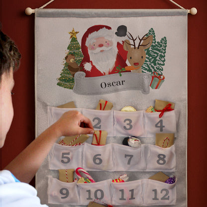 Personalised Santa Advent Calendar